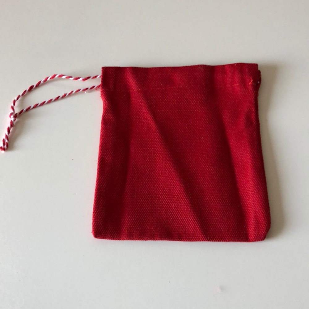 Red Drawstring Pouch